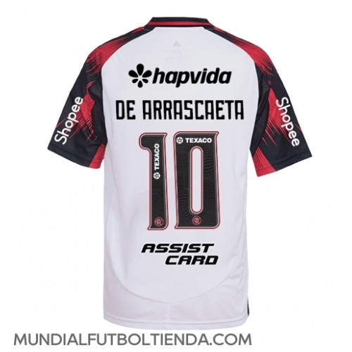 Camiseta Flamengo Giorgian de Arrascaeta #10 Segunda Equipación Replica 2025-26 mangas cortas